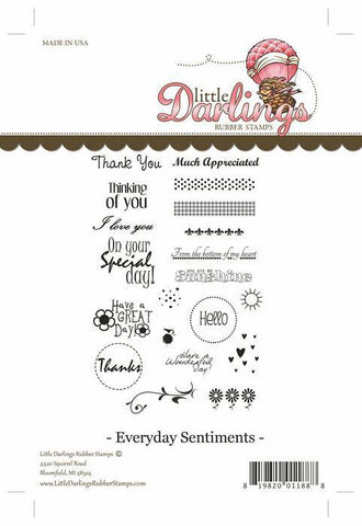 Little Darlings Everyday Sentiments - Lilly Grace Crafts