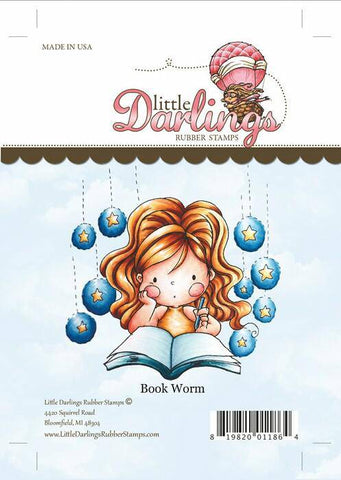 Little Darlings Book Worm - Lilly Grace Crafts