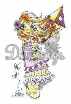 Little Darlings Saturated Canary, Windy Day - Lilly Grace Crafts