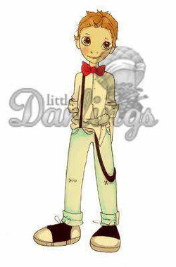 Little Darlings Saturated Canary, Suspenders - Lilly Grace Crafts