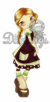 Little Darlings Saturated Canary, Vampire Rose - Lilly Grace Crafts