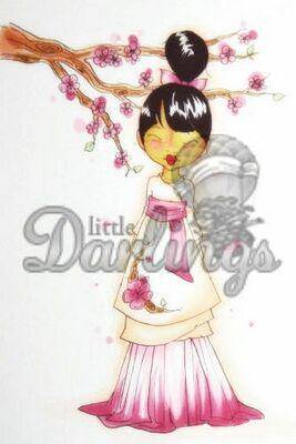 Little Darlings SCanary, Cherry Blossom - Lilly Grace Crafts