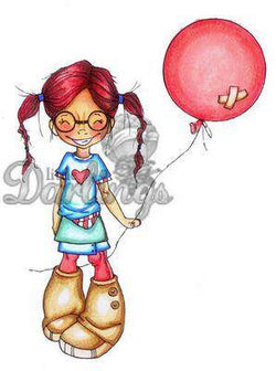 Little Darlings SCanary, Balloon Wishes - Lilly Grace Crafts