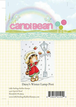 Little Darlings Daisys Winter Lamp Post - Lilly Grace Crafts