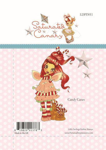 Little Darlings Candy Canes - Clear Stamps - Lilly Grace Crafts