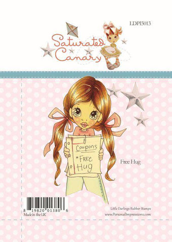 Little Darlings Free Hugs - Clear Stamps - Lilly Grace Crafts