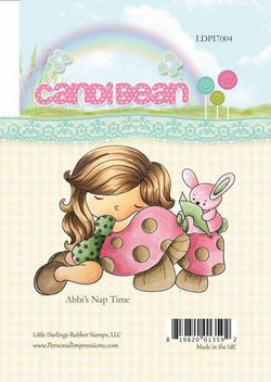 Little Darlings Abbis Nap Time - Clear Stamps - Lilly Grace Crafts