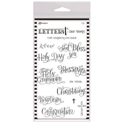 Ranger Industries Letter It Stamp Set - Faith - Lilly Grace Crafts