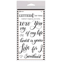 Ranger Industries Letter It Stamp Set - Sweetheart - Lilly Grace Crafts