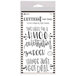 Ranger Industries You Rock Clear Stamps Sets 4x6 - Lilly Grace Crafts