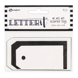 Ranger Industries Letter It Tag Assortment - 18 Pack - Lilly Grace Crafts