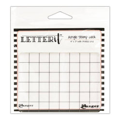 Ranger Industries Acrylic Stamping Block (4 inch x 3 inch) - Lilly Grace Crafts