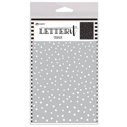 Ranger Industries Dancing Dots - Background Stencil - Lilly Grace Crafts