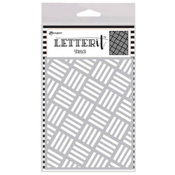 Ranger Industries Rocking Stripes Background Stencils - Lilly Grace Crafts