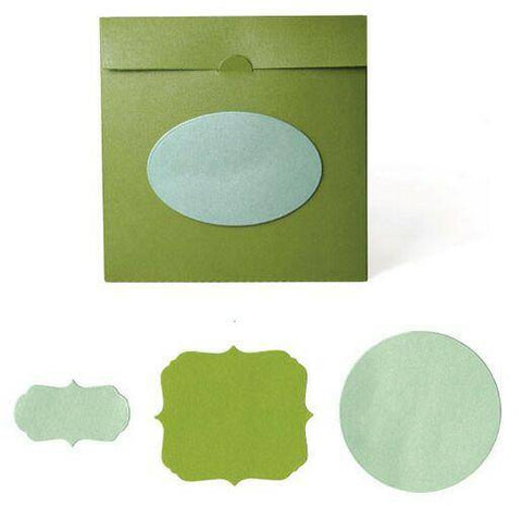 Disc Envelope metal cutting die - Lilly Grace Crafts