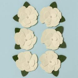 Martha Stewart 3D Stickers Gardenia - Lilly Grace Crafts