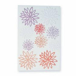 Martha Stewart 3D Chrysanthemum Glitter Stkr - Lilly Grace Crafts