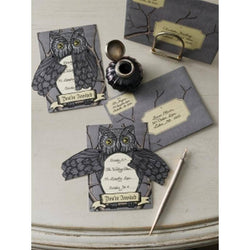 Martha Stewart Elegant Witch Owl Invitations - Lilly Grace Crafts