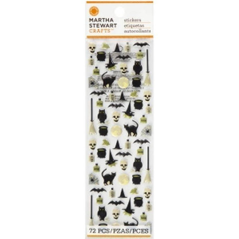 Martha Stewart Eleg Witch Foam Icon Stickers - Lilly Grace Crafts