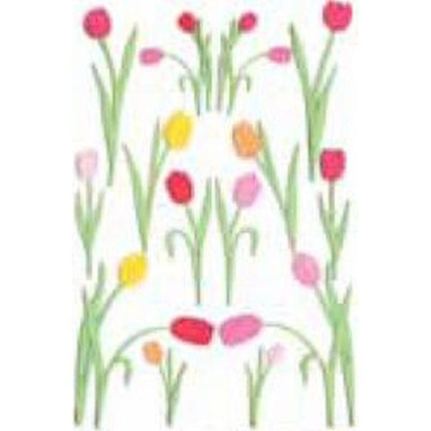 Martha Stewart Pink Orange Tulip Stickers - Lilly Grace Crafts