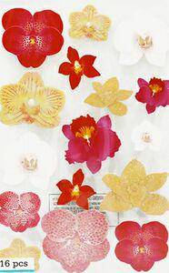 Orchid Glossary Stickers - Lilly Grace Crafts