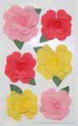 Rose Stickers - Lilly Grace Crafts