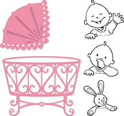 Marianne Design Collectables Die - Elines Baby Marianne Design - Lilly Grace Crafts