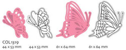 Marianne Design Collectables Die - Tinys Butterflies Marianne Design - Lilly Grace Crafts