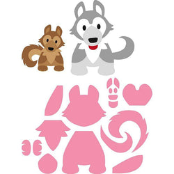 Marianne Design Collectable: Elines Husky - Lilly Grace Crafts