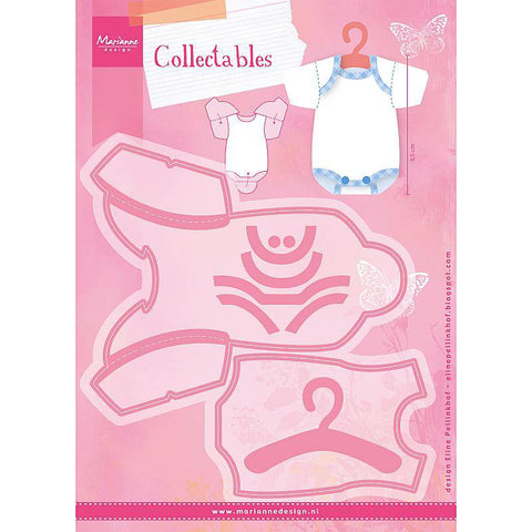 Marianne Design Elines Baby Onesie Collectable Dies - Lilly Grace Crafts