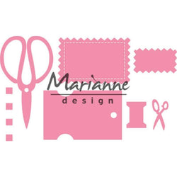 Marianne Design Elines craft dates - Lilly Grace Crafts
