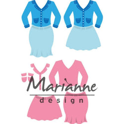 Marianne Design Ladys suit - Collectables - Lilly Grace Crafts