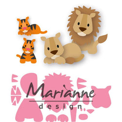 Marianne Design Elines lion - Lilly Grace Crafts