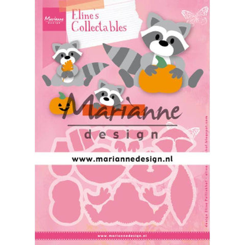 Marianne Design Elines Raccoon - Lilly Grace Crafts