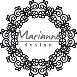 Marianne Design Floral Doily - Lilly Grace Crafts