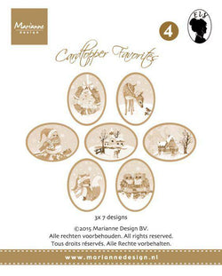 Marianne Design Favorites - Els Card Topper - Lilly Grace Crafts