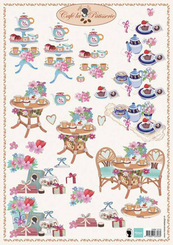 Embellishments-Tea Time - Lilly Grace Crafts