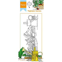 Marianne Design Hettys Border: Vegetable Garden Clear Stamps - Lilly Grace Crafts