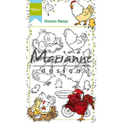 Marianne Design Hettys chicken family - Lilly Grace Crafts