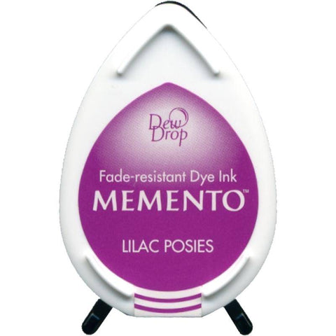 Tsukineko Lilac Poses Memento Dew Drop Pad - Lilly Grace Crafts