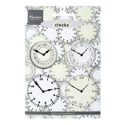 Marianne Design Clocks Decoration - Lilly Grace Crafts