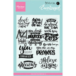 Marianne Design Encouraged - Stamps - Lilly Grace Crafts