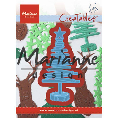Marianne Design Tinys Christmas tree wood - Lilly Grace Crafts