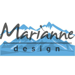 Marianne Design Horizon Snowy Mountains - Lilly Grace Crafts