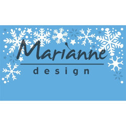 Marianne Design Snowflakes Border - Lilly Grace Crafts