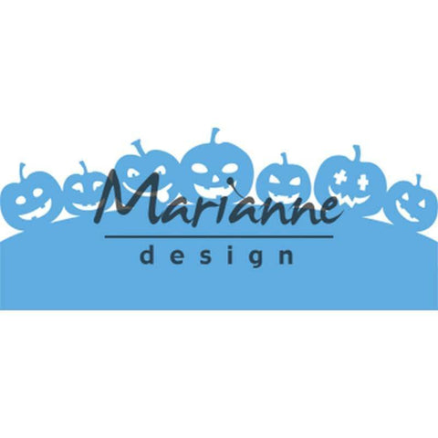 Marianne Design Border With Pumpkins - Lilly Grace Crafts