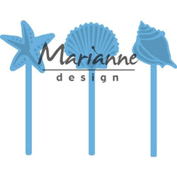 Marianne Design Sea Shells Pins - Lilly Grace Crafts