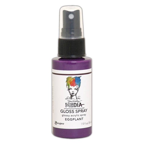 Ranger Industries Eggplant Dina Wakley Media Gloss Sprays (2oz) - Lilly Grace Crafts