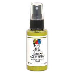 Ranger Industries Olive Dina Wakley Media Gloss Sprays (2oz) - Lilly Grace Crafts