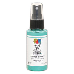 Ranger Industries Turquoise Dina Wakley Media Gloss Sprays (2oz) - Lilly Grace Crafts